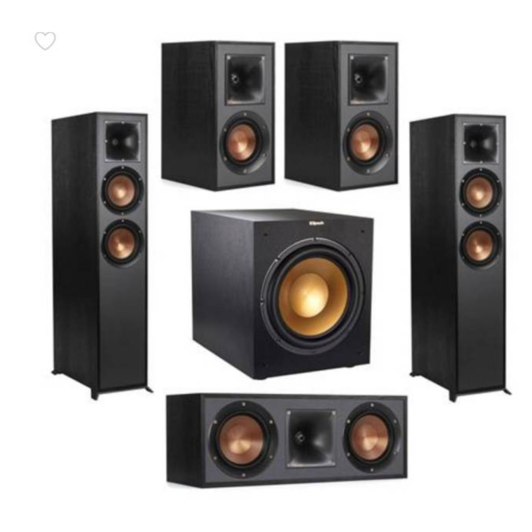 Reference Front-Firing Subwoofer with Spun-Copper Polymer Woofer