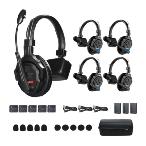 2.4GHz Wireless Intercom Headset System (5 PCS)